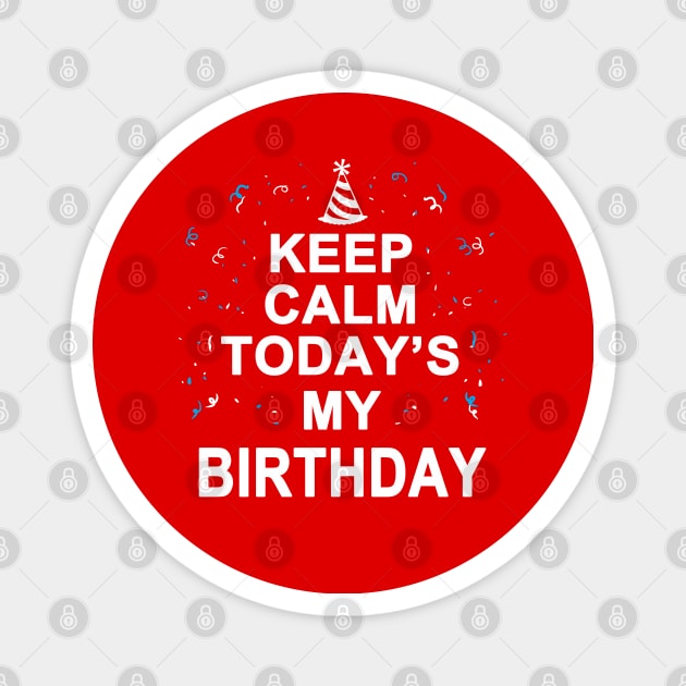 Birthday Gift For Birthday Celebrants Magnet by BoggsNicolas